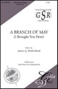 A Branch of May TTBB choral sheet music cover